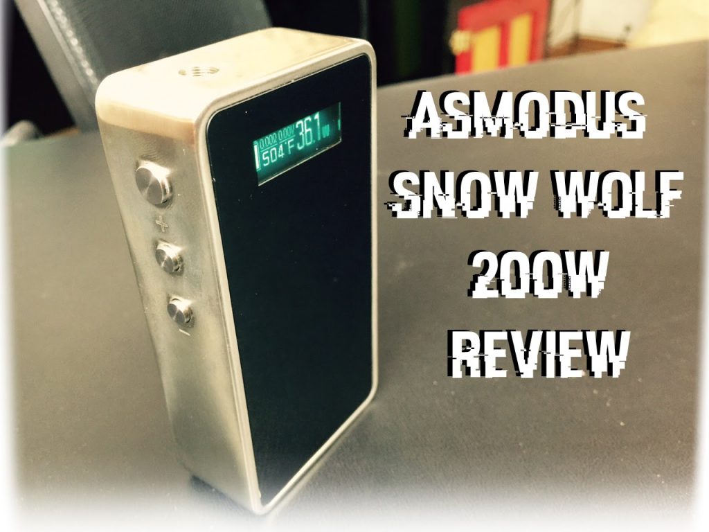 thuốc lá điện tử snow wolf 200watt review giá rẻ