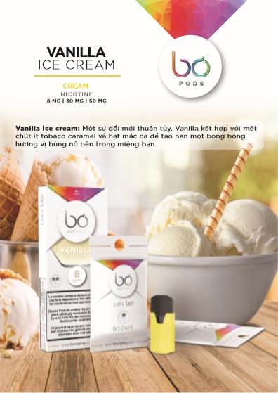 Bovaping pod lẻ Vanilla Ice Cream
