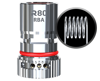 Wismec R40 RBA cho phép người dùng sử dụng coil đốt mong muốn - Thuốc Lá Xanh