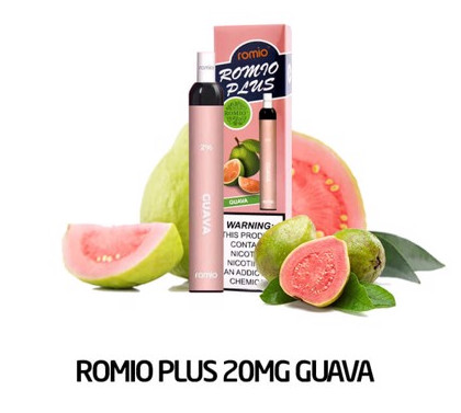 Pod 1 lần Romio Plus Guava vị Ổi - Thuốc Lá Xanh