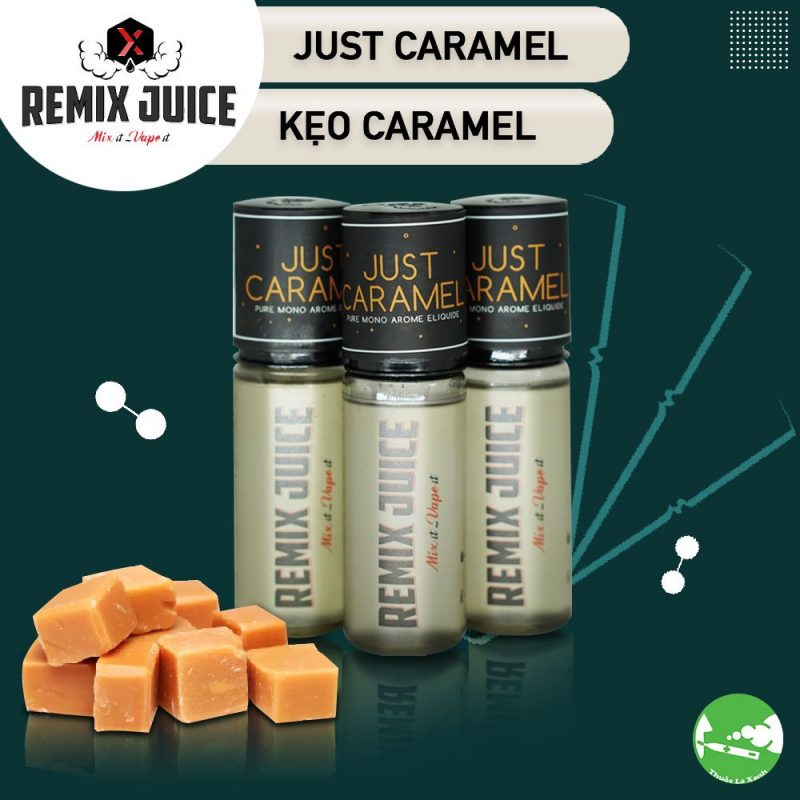 Remix Juice mùi đơn hương kẹo caramel - Thuốc Lá Xanh