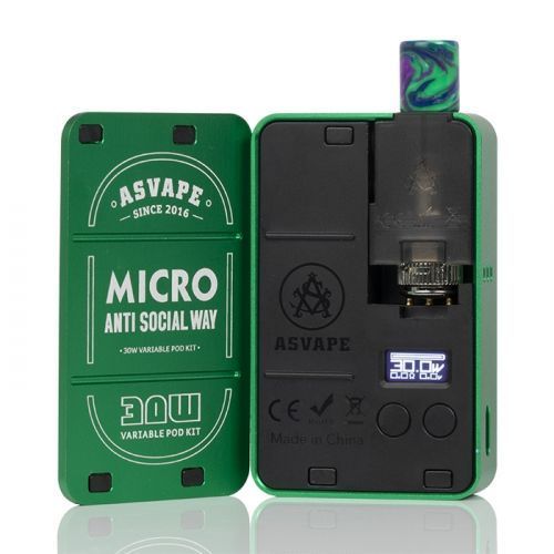Asvape- Micro-pod-kit-thuoc-la-xanh- xanh